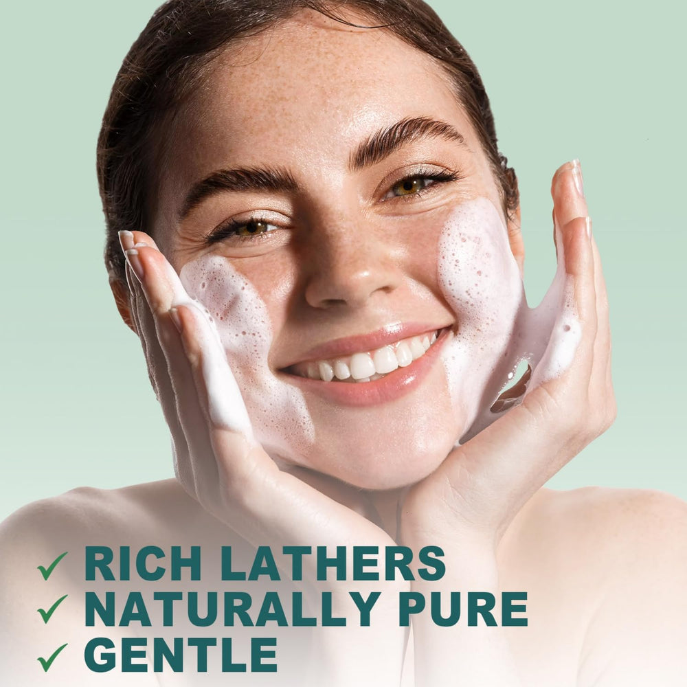 Yoken Pure Castile Soap travel-size bottle for on-the-go cleaning.