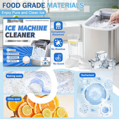 YoLandBuild Frigidaire ice maker cleaner for crystal-clear ice