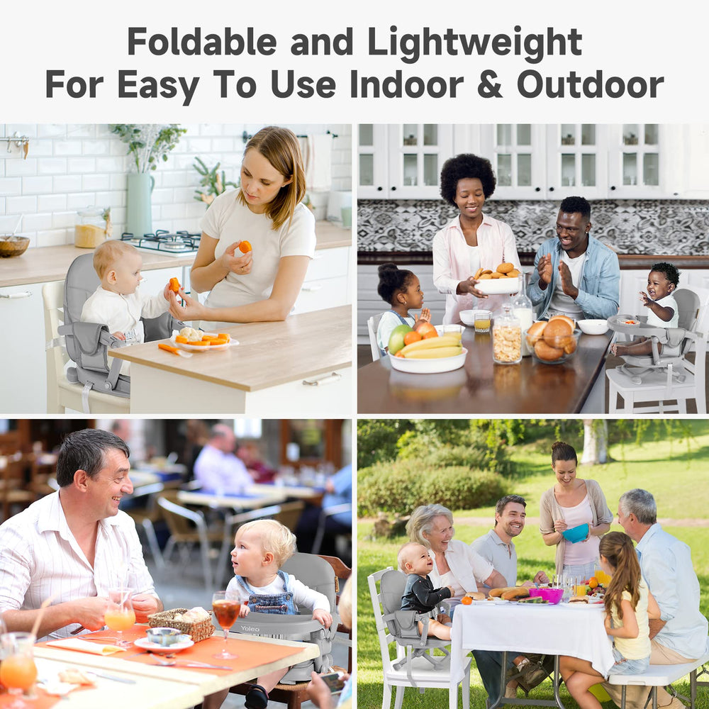YOLEO booster easy installation on regular chairs