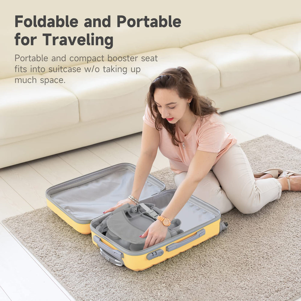 YOLEO booster four-height levels adapt to different tables