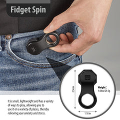 Yolscue fidget spinners ergonomic close-up showing smooth surface and durable plastic
