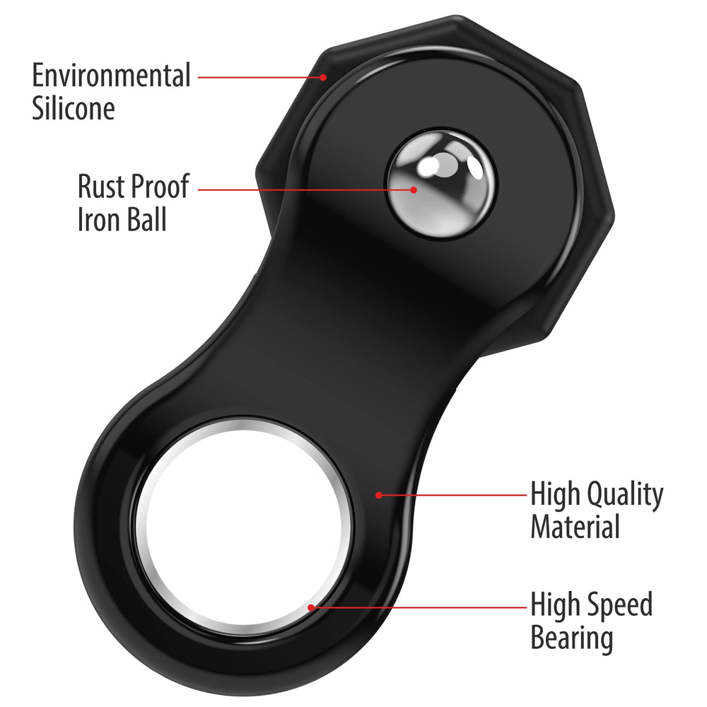 Yolscue fidget spinners on office desk for focus during work