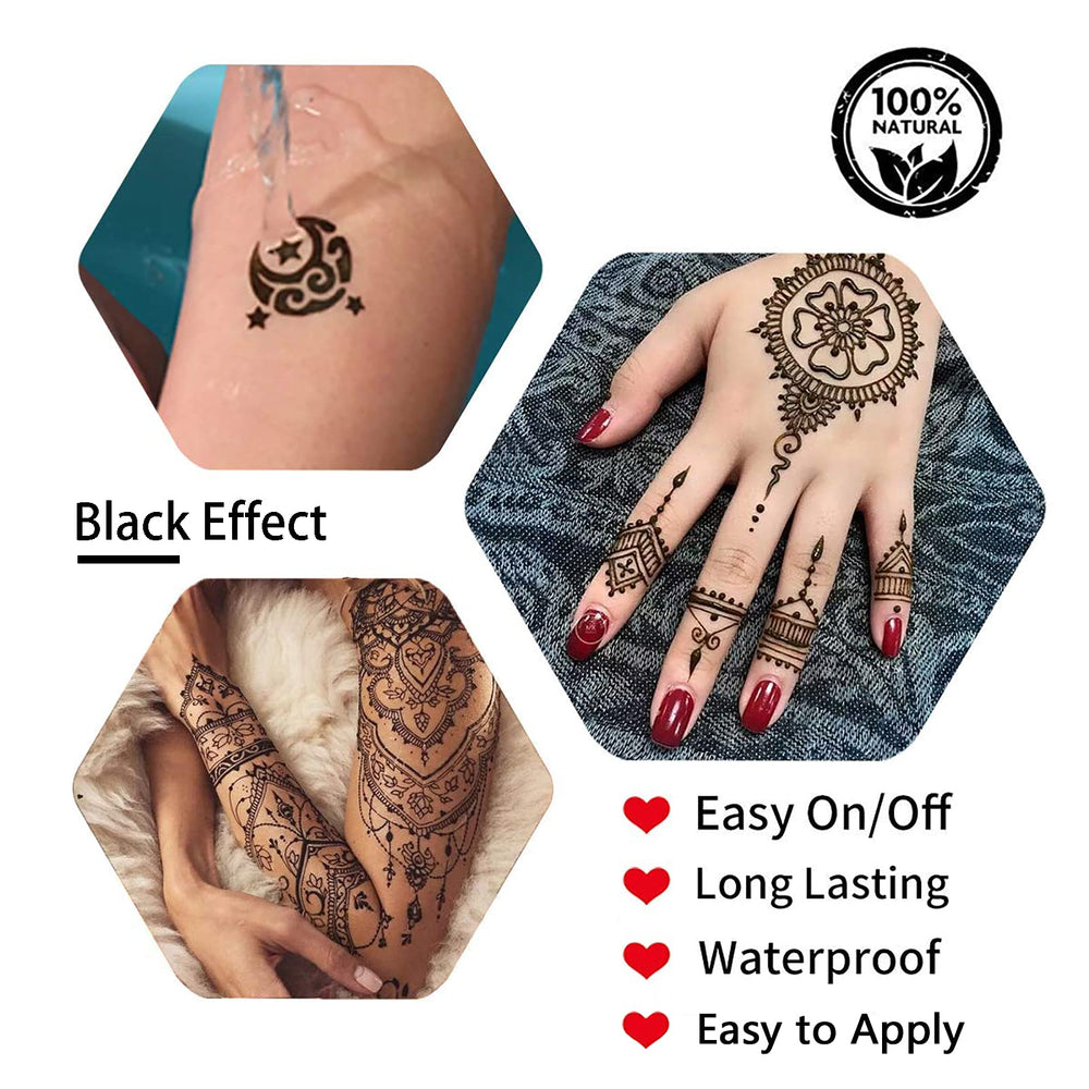 Yomagine 20-design stencils pack for easy tattoo templates.