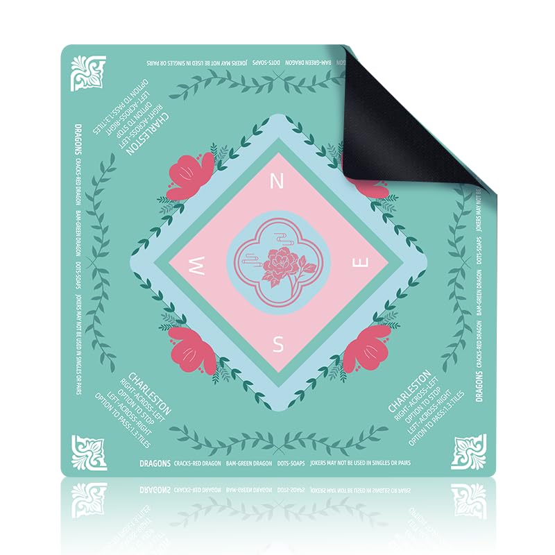 YOMEYOT Mahjong mat ships folded and relaxes to a smooth surface