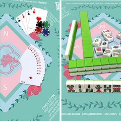 YOMEYOT Mahjong mat natural rubber durability and scratch resistance