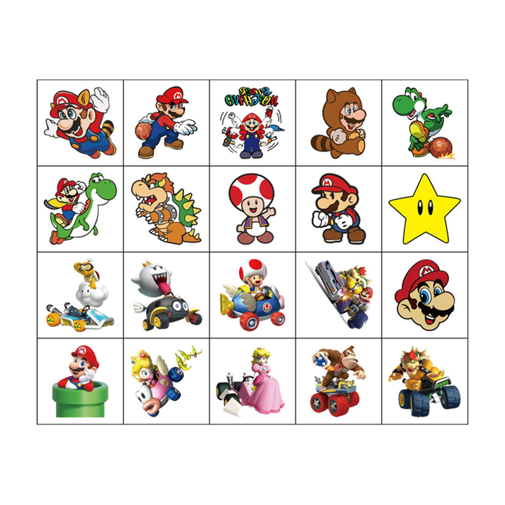 YONGAI Mario designs for carnival and Christmas rewards, kid-friendly.