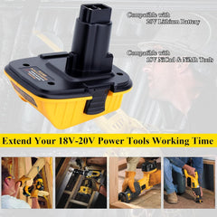 Yongcell DCA1820 adapter installs and removes easily for quick setup