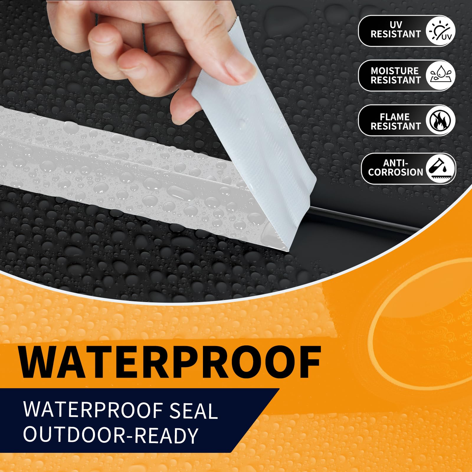 YONGJIN easy-tear-by-hand feature for quick, precise application