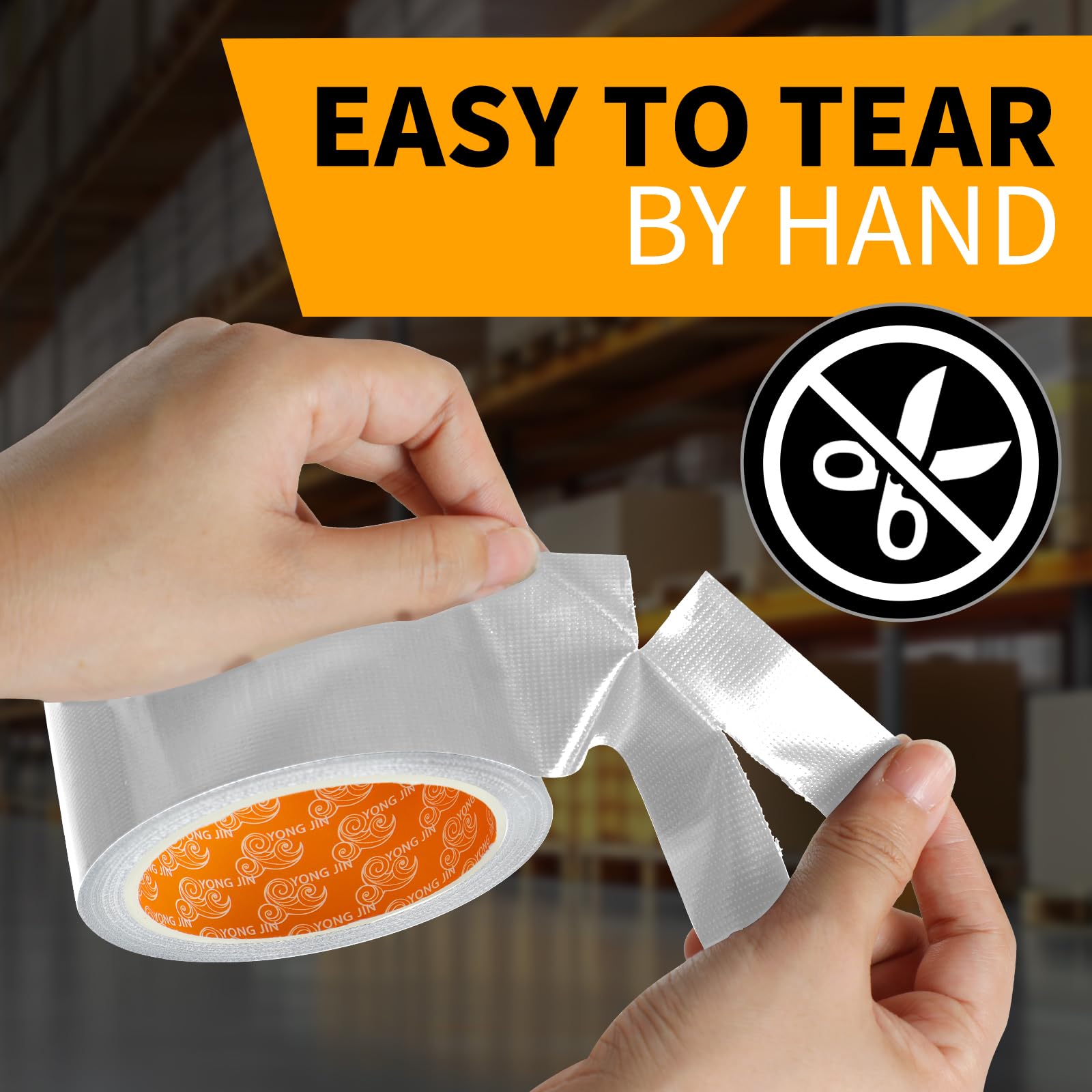 YONGJIN waterproof duct tape durable against rain and heat for all-weather use