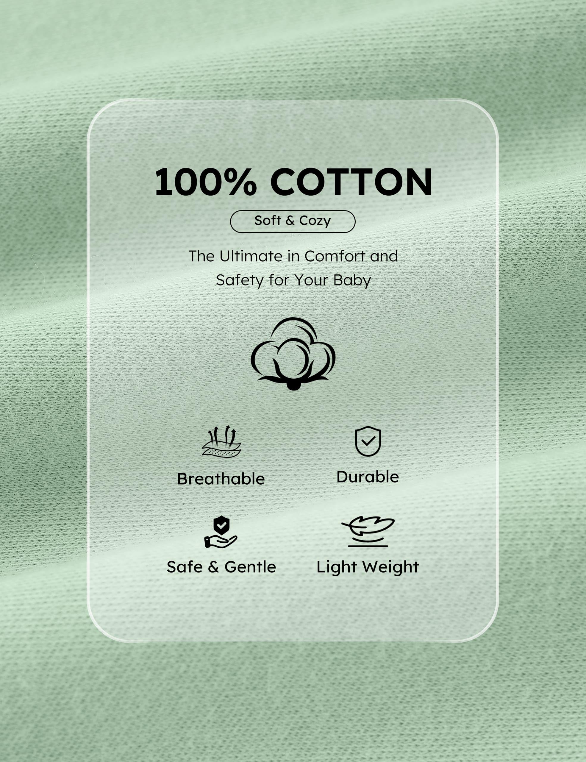 Yoofoss sleepers are machine-washable, retaining softness wash after wash.