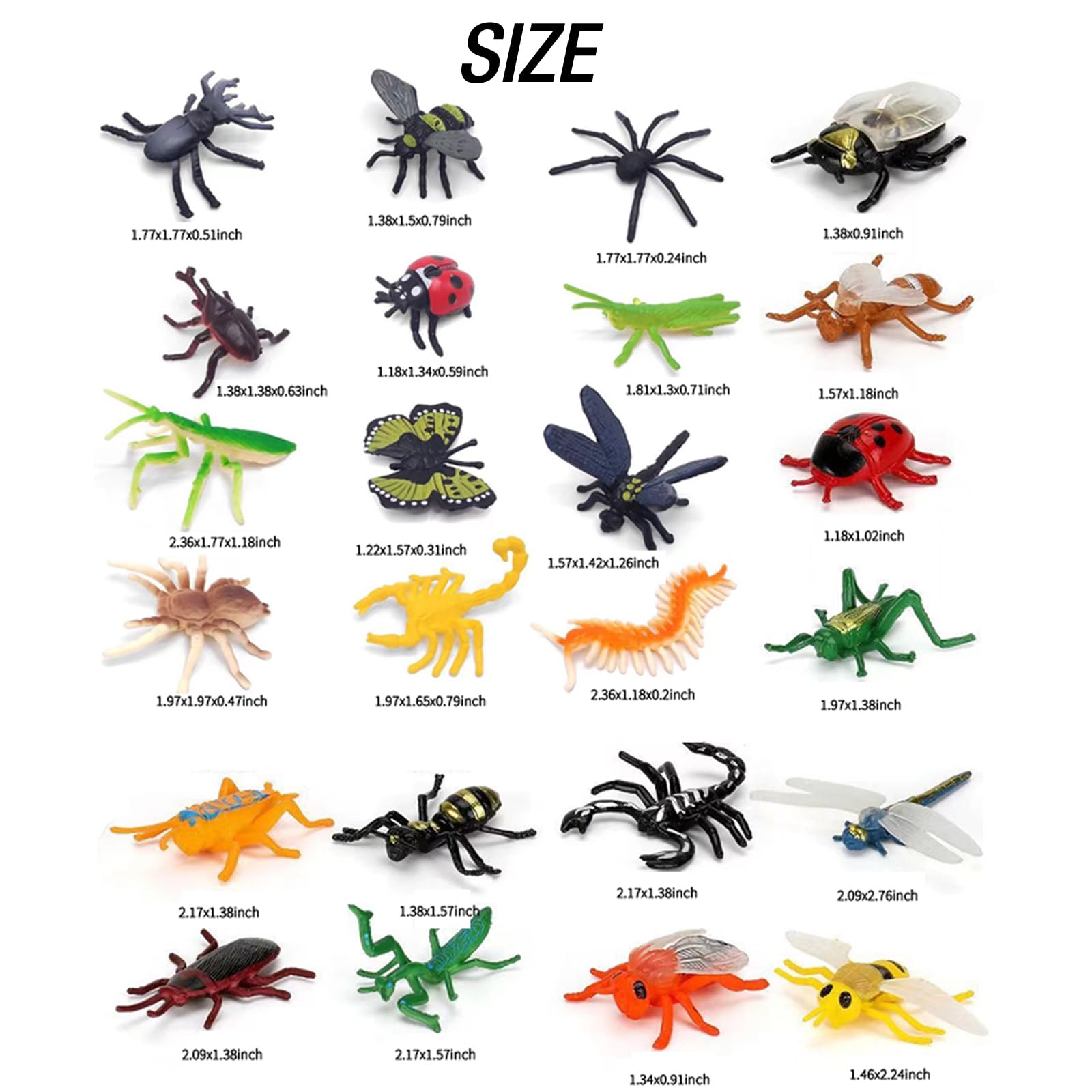 YOOHUA bug toy flies promote imaginative storytelling and fine motor play.