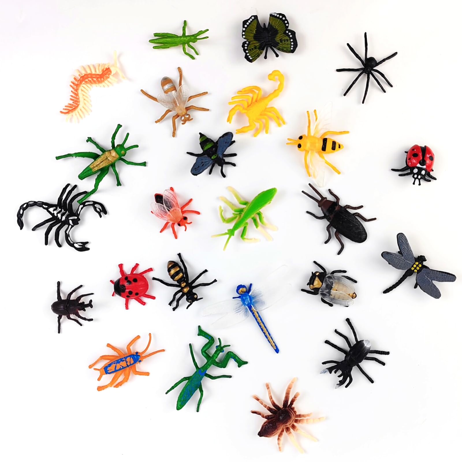 YOOHUA spiders bug toy supports dramatic play and observation skills.
