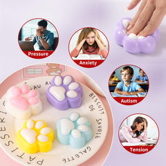 Yooshi Taba cat paw squishy kawaii design for kids and collectors