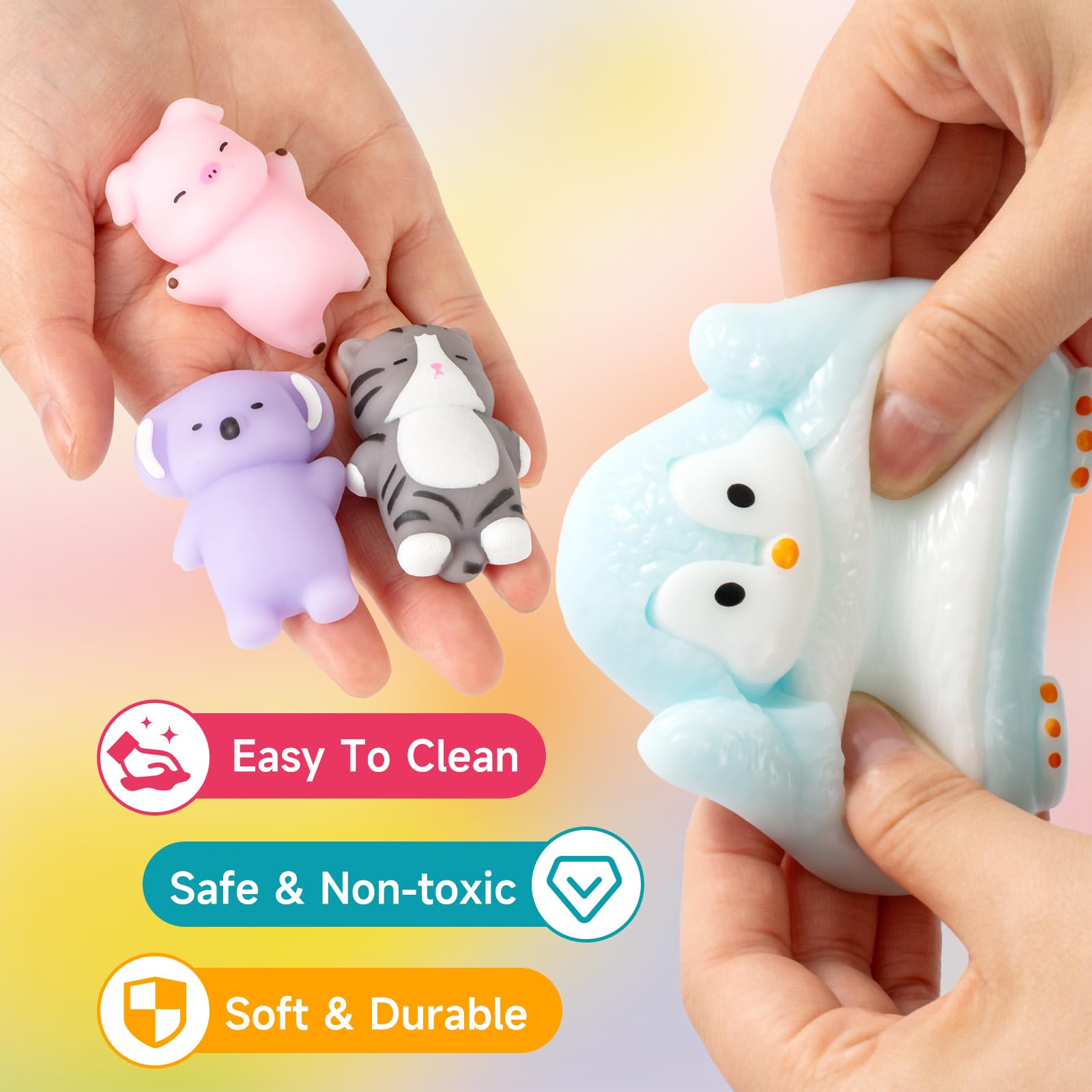 Yooshi Taba chick squishy ideal for hands-on play and concentration