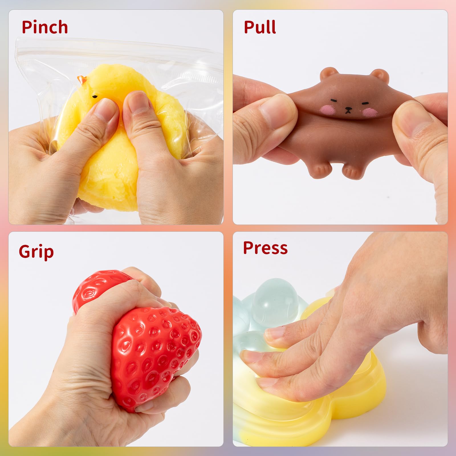 Yooshi Taba cookie squishy offers satisfying squeeze and sensory play