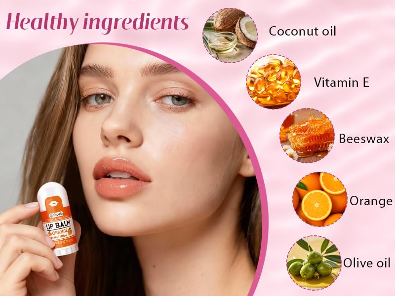Yopela mini lip balm vanilla scent delivering comforting hydration