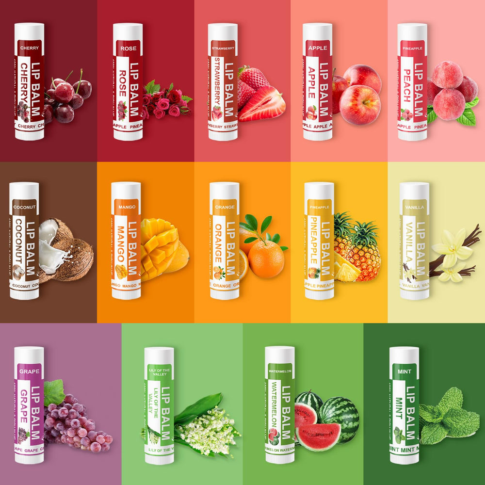 Yopela natural lip balm ingredients with beeswax for clean care
