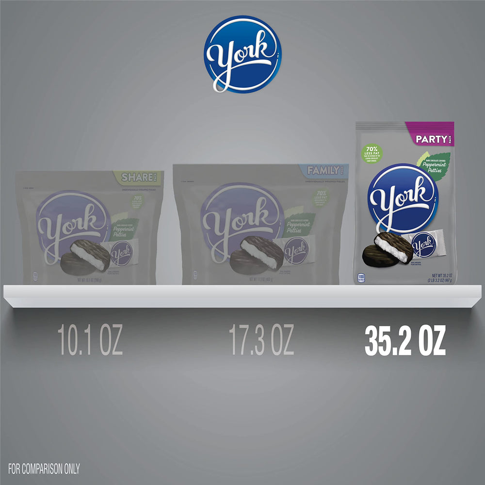York bulk candy bag on a concession stand display for guests