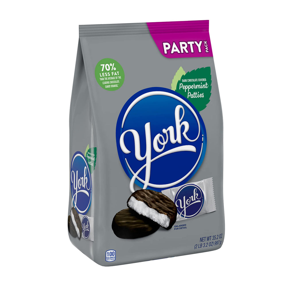 York patties being passed around coworkers during a quick snack break