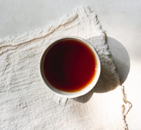 Yorkshire Tea Gold cup brew elevating morning routine with bold flavor.