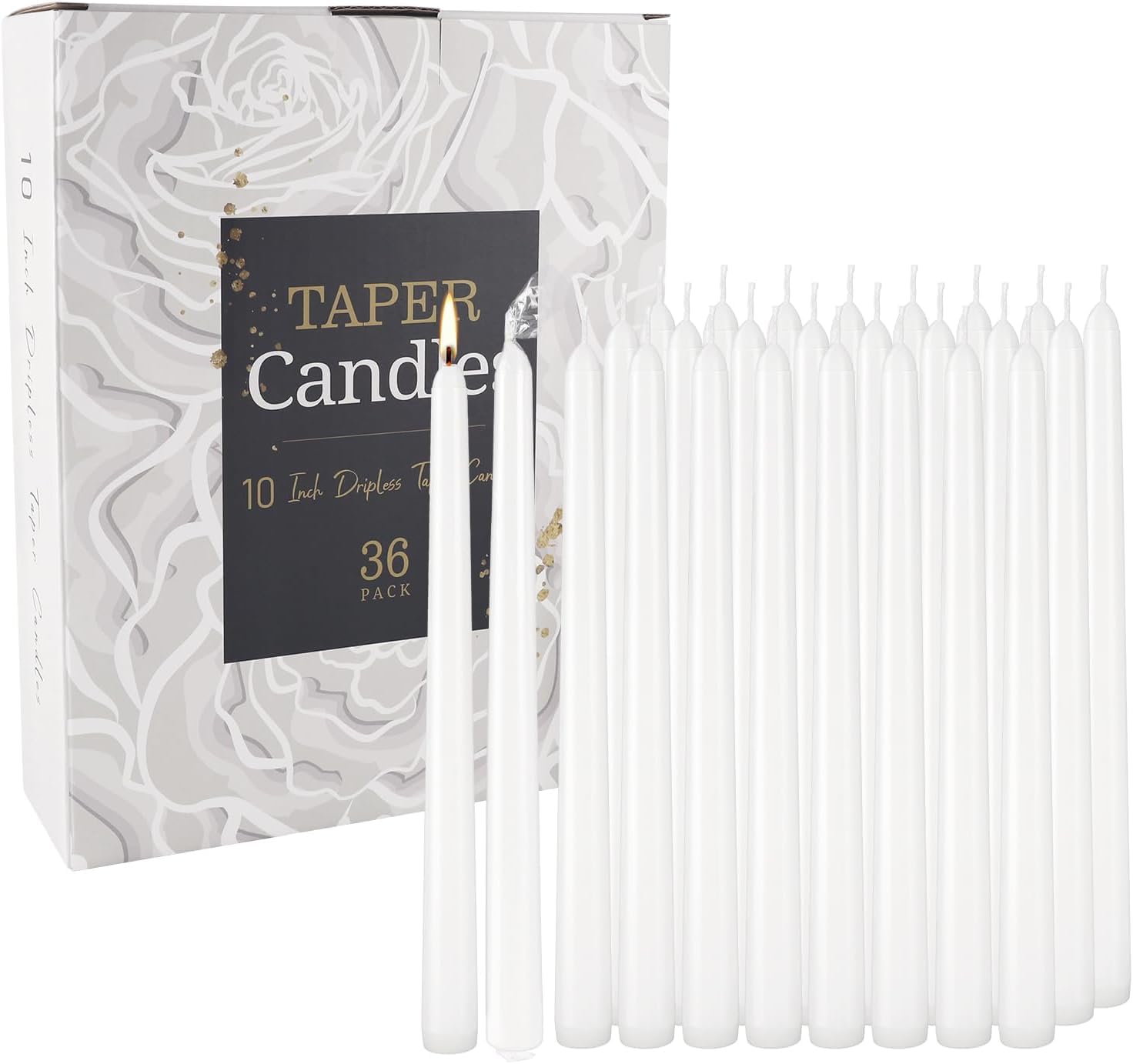 YOROXRG fits standard candle holders for easy setup.