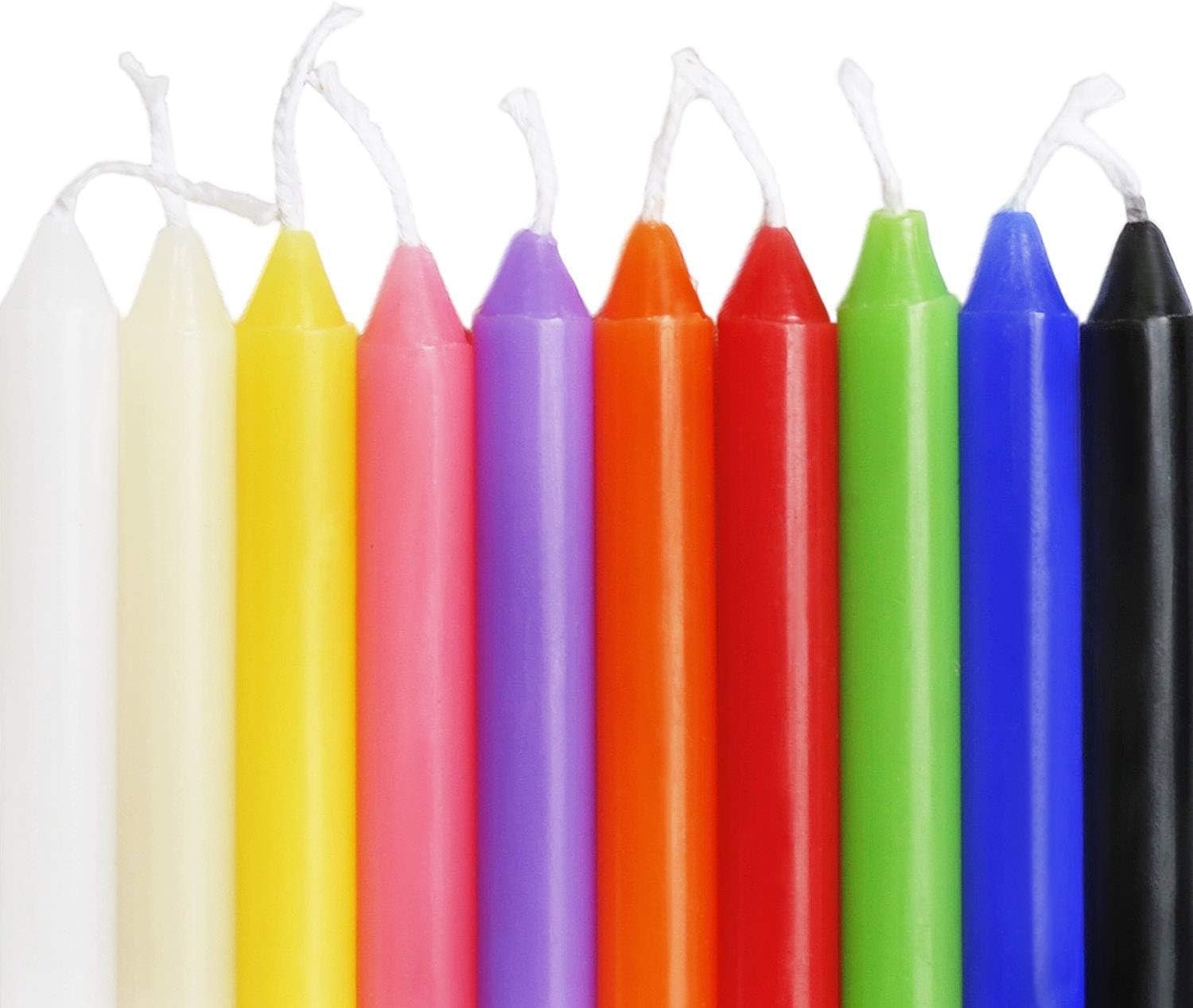 YOROXRG Spells Chime Candles with cotton wicks for clean burning