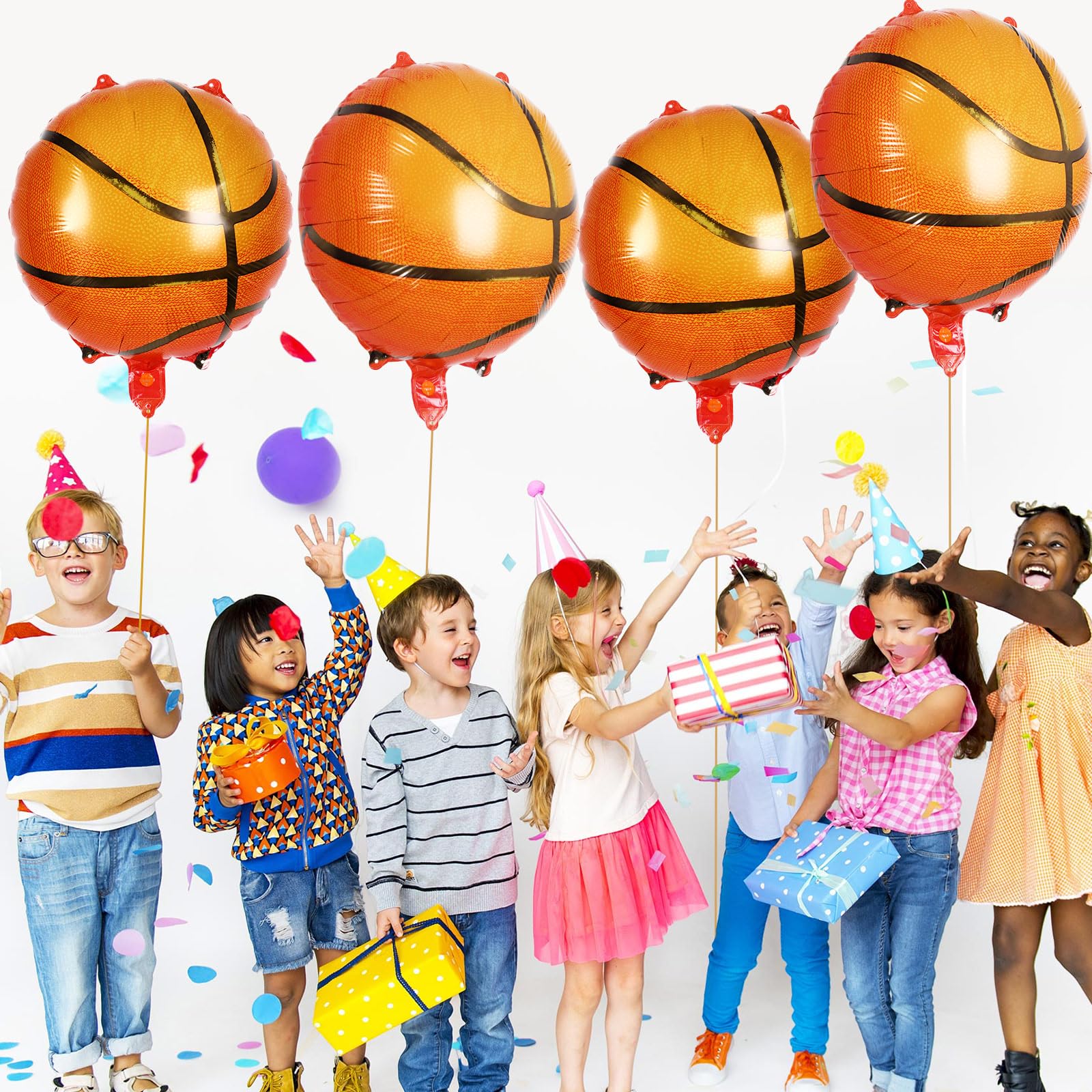 YOTHORN foil balloons decorate walls and ceilings for impact