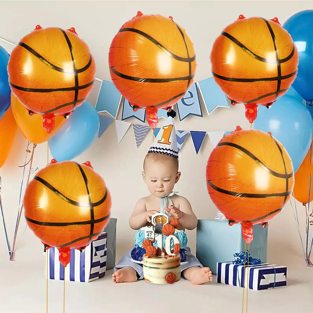 YOTHORN basketball party decor set for sports celebrations