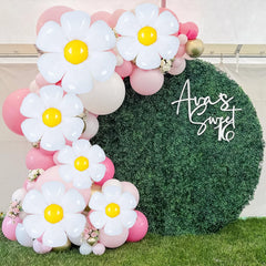 YOTHORN 20 inch daisy balloon ideal for table decor