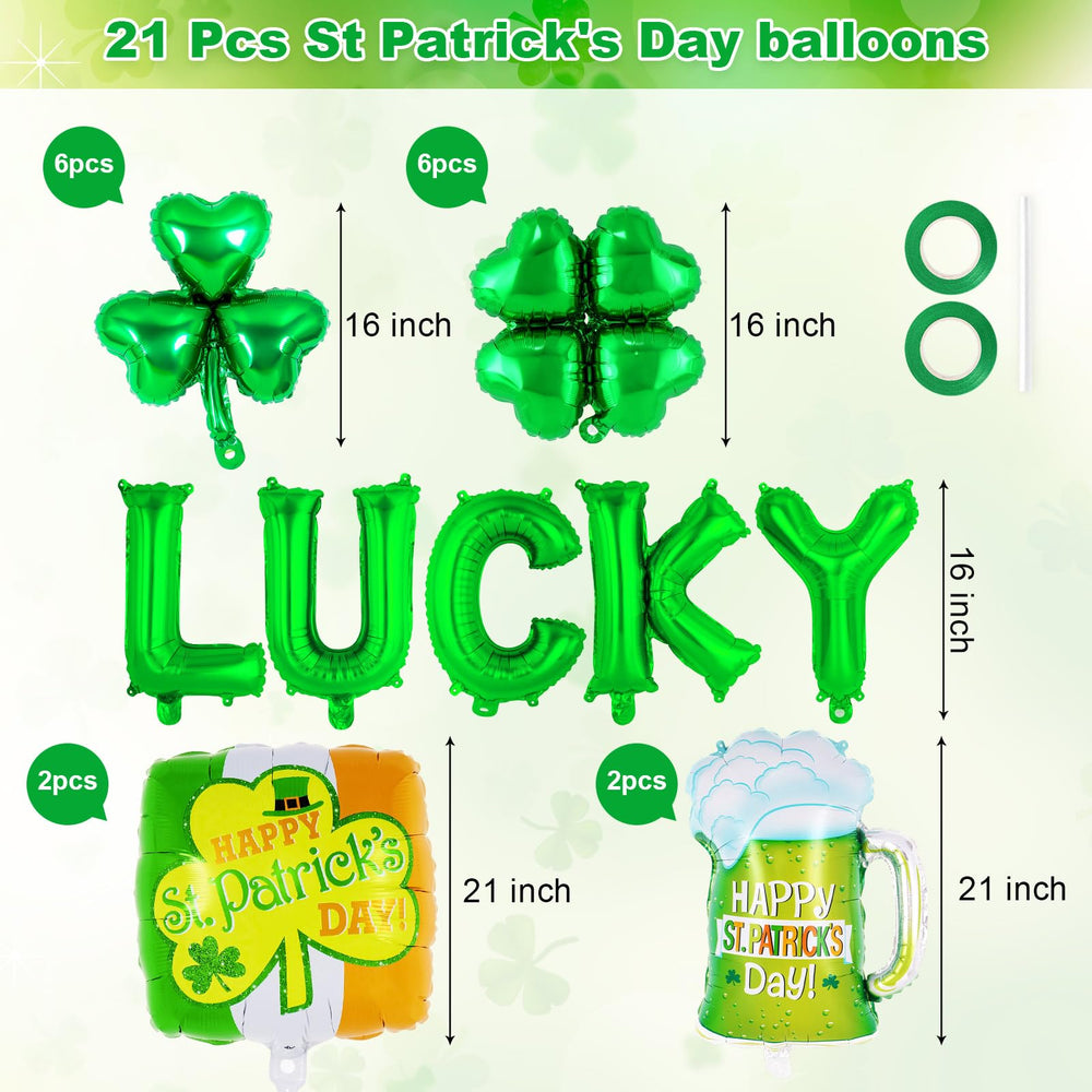 YOTHORN four-leaf clover balloon enhances party ambiance