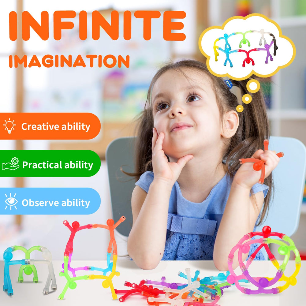 YOTNUS magnetic men with bendable, connectable design for endless shapes