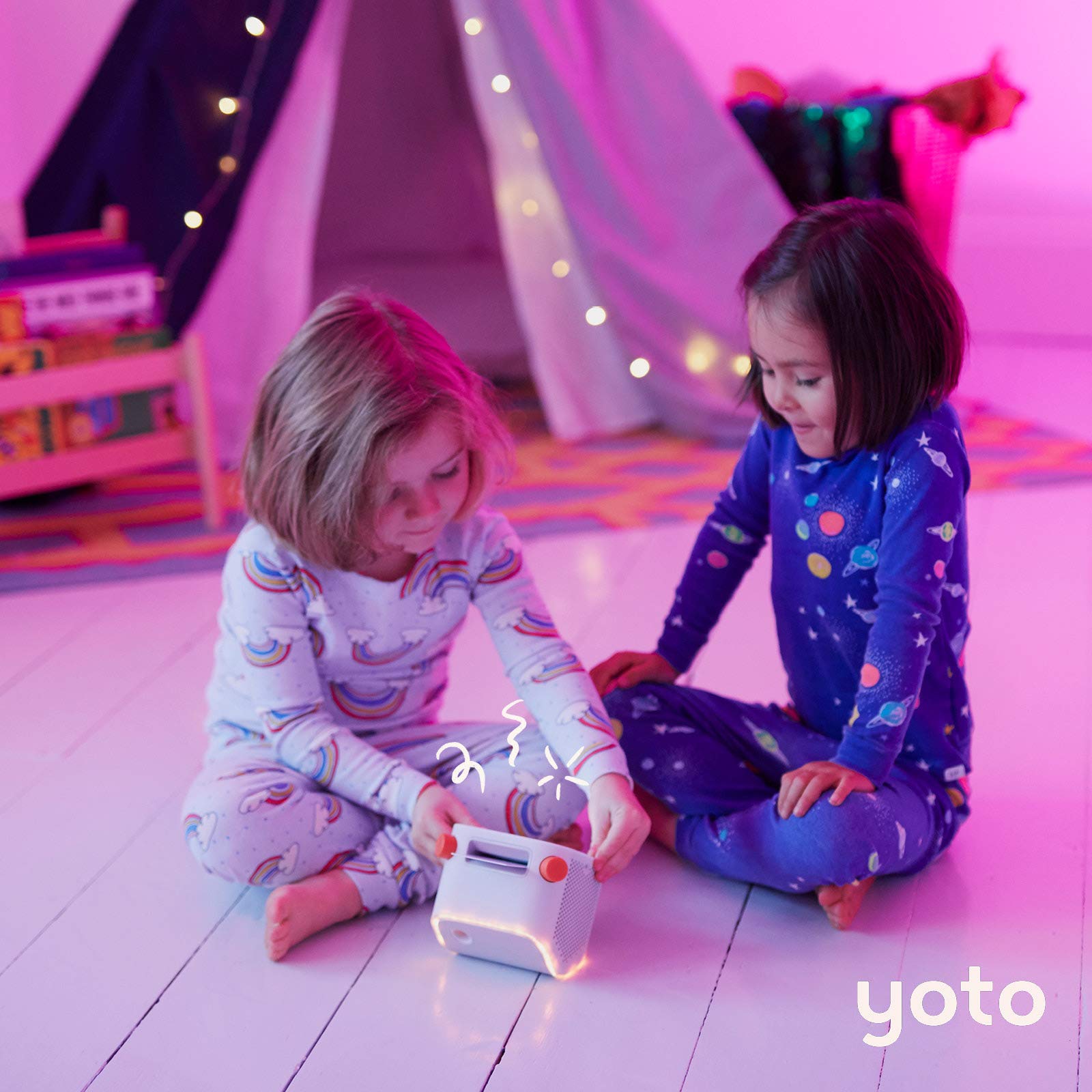 YOTO parental controls ensure safe, screen-free listening.