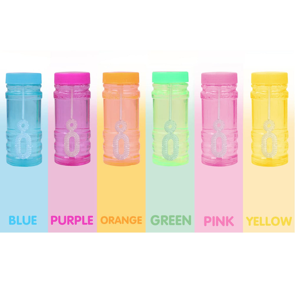 YouCute bubbles with kid-friendly wand design for easy blowing.