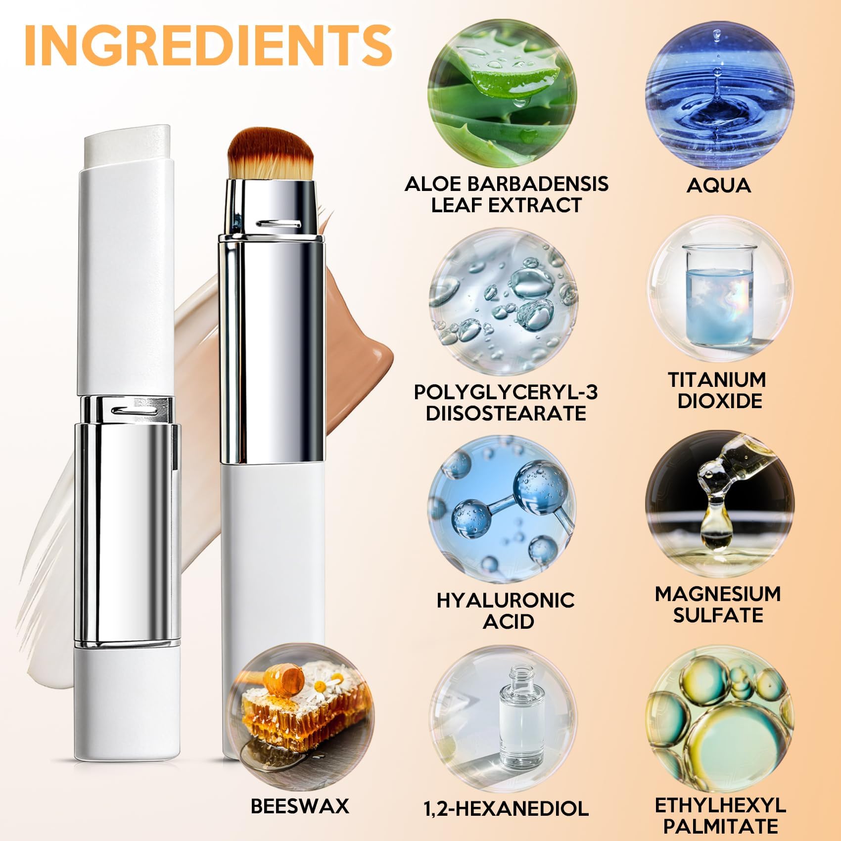YOUGAANY buildable, skin-friendly coverage suitable for all skin types.