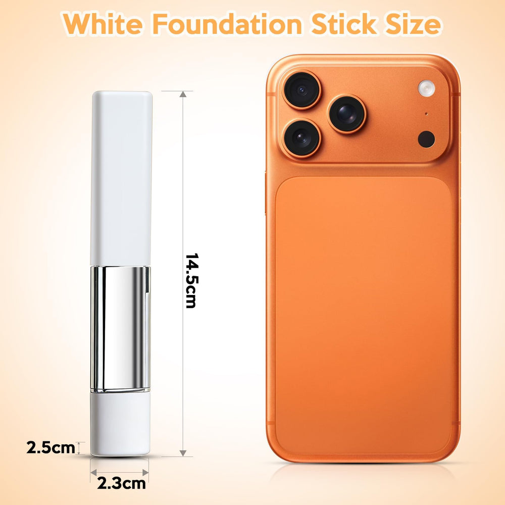 YOUGAANY portable dual-ended design simplifies a daily makeup routine.