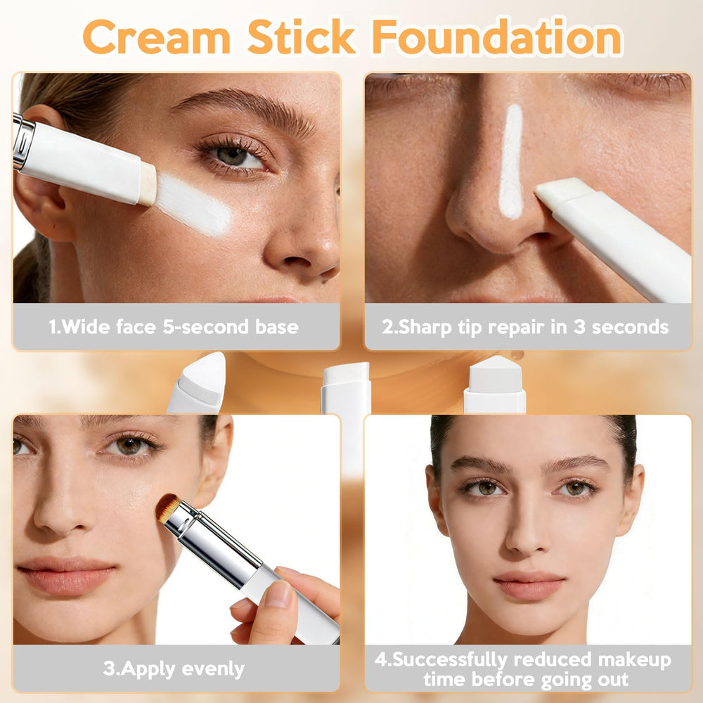 YOUGAANY travel-friendly, leak-proof compact supports quick touch-ups anywhere.