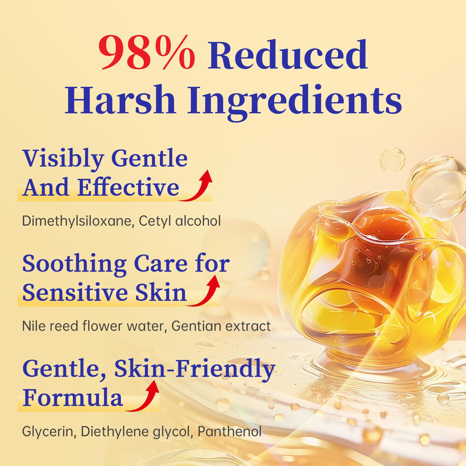 Youggle cheek treatment maintains natural texture while reducing coarse feel.