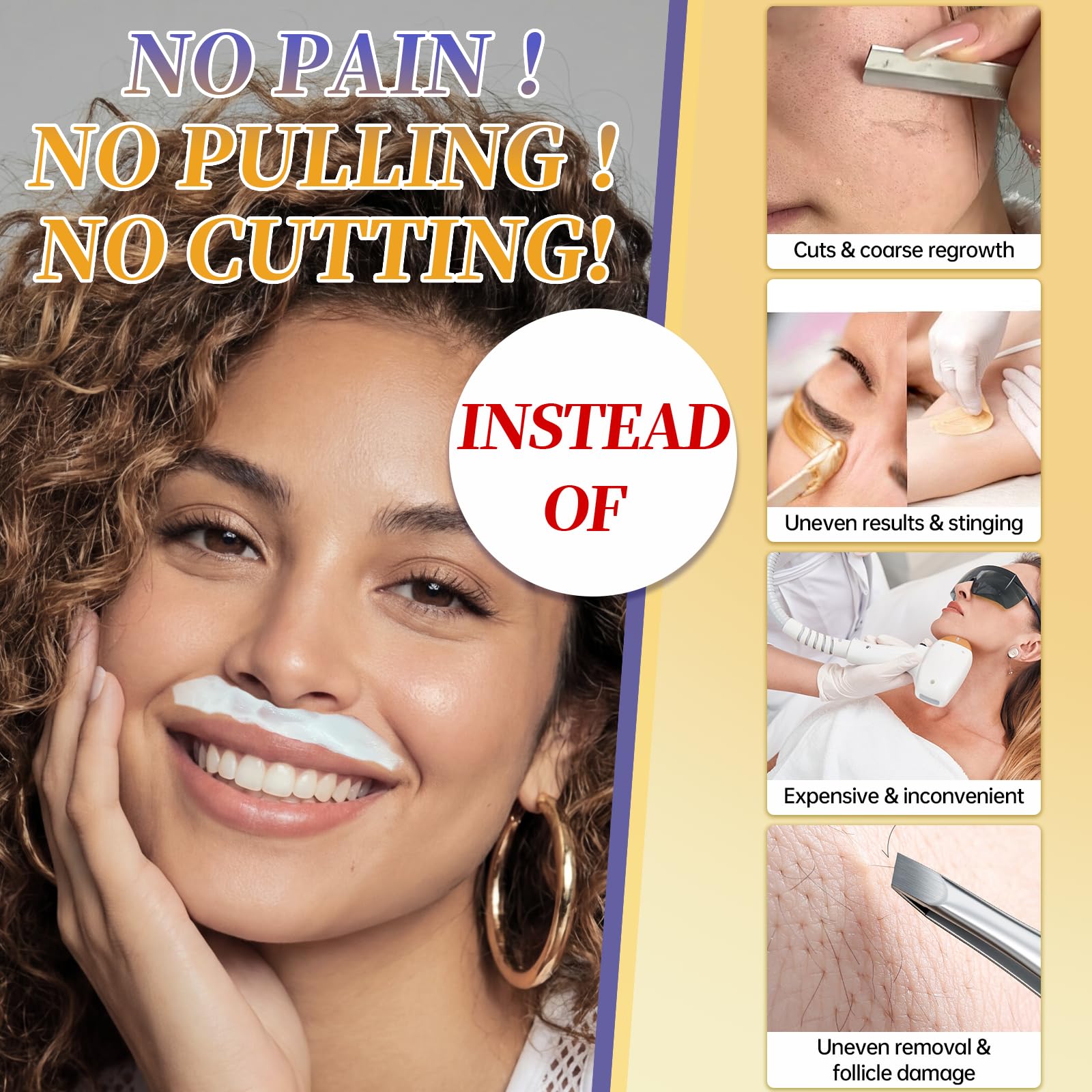 Youggle sideburns removal provides efficient hair control without harsh pulling.