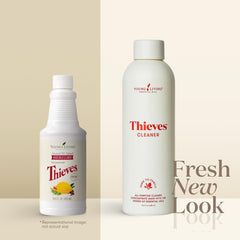 Young Living Thieves Cleaner pump action enables easy, mess-free cleaning across rooms.