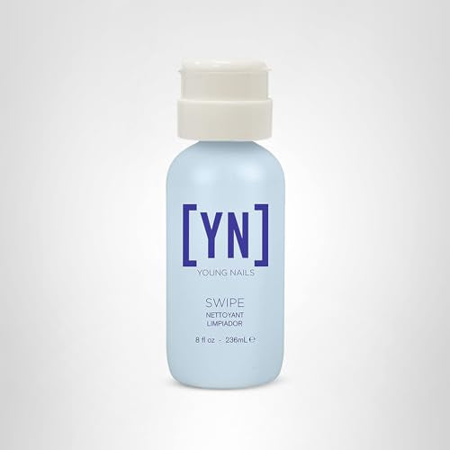 Young Nails Nail Swipe Prep Cleanser cleanses nails and removes oils for optimal gel and acrylic prep.