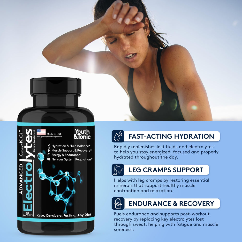 Youth & Tonic capsules inside bottle are tasteless and easy to swallow.
