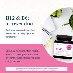Youtheory B12B6 ingredients panel for informed choice.