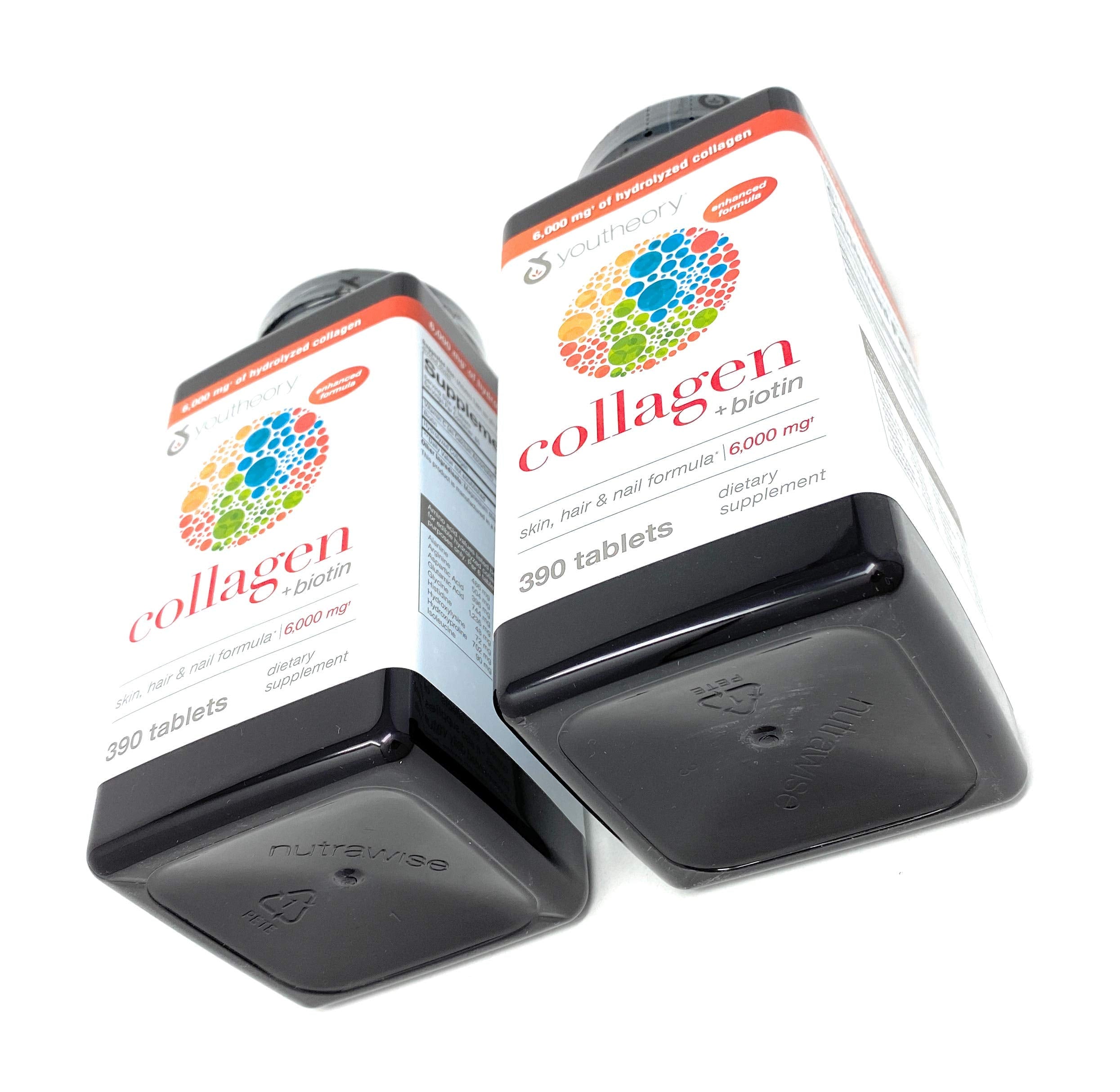 Hands holding Youtheory bottle for on-the-go supplementation support