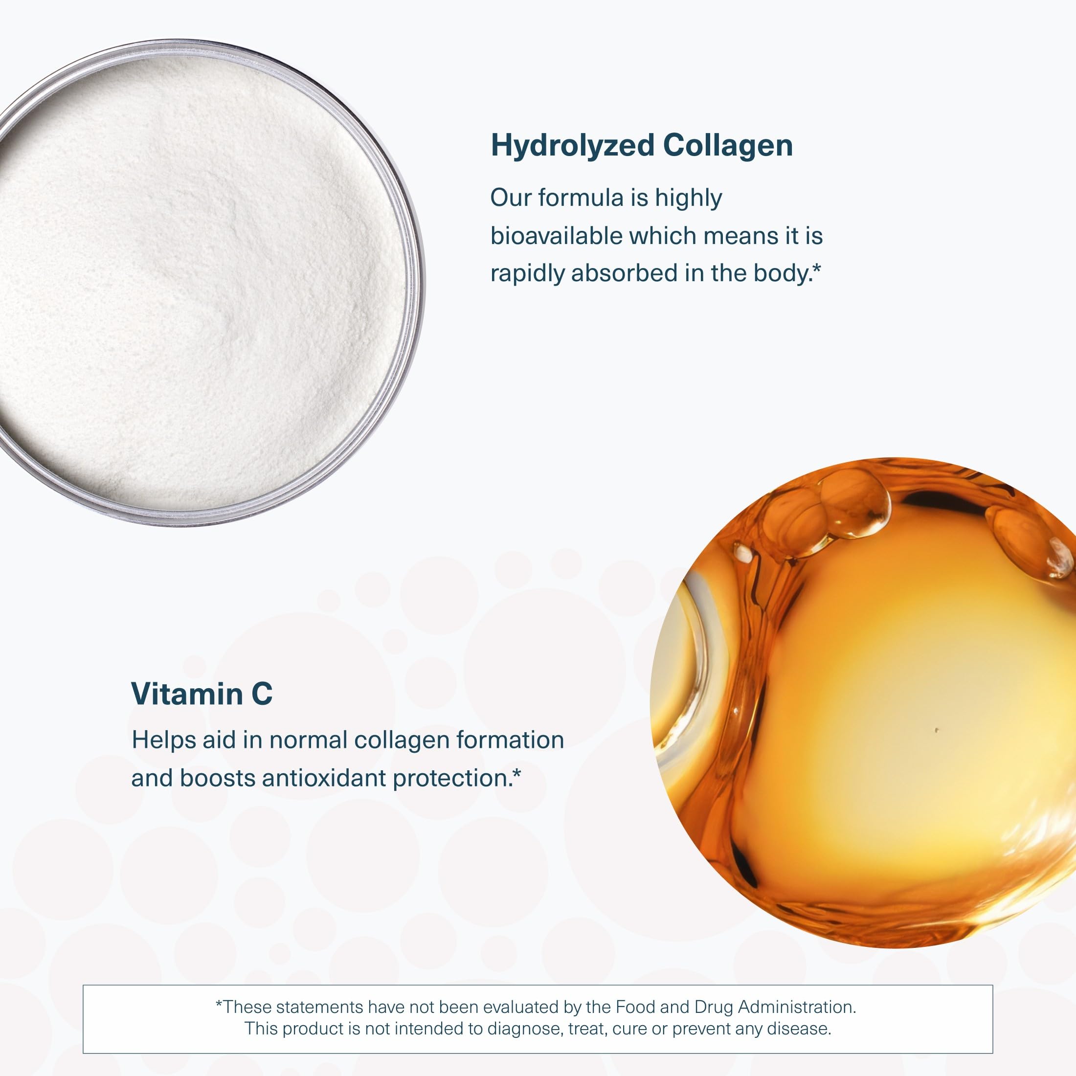 Youtheory Collagen Biotin bottle on counter; simple daily routine.