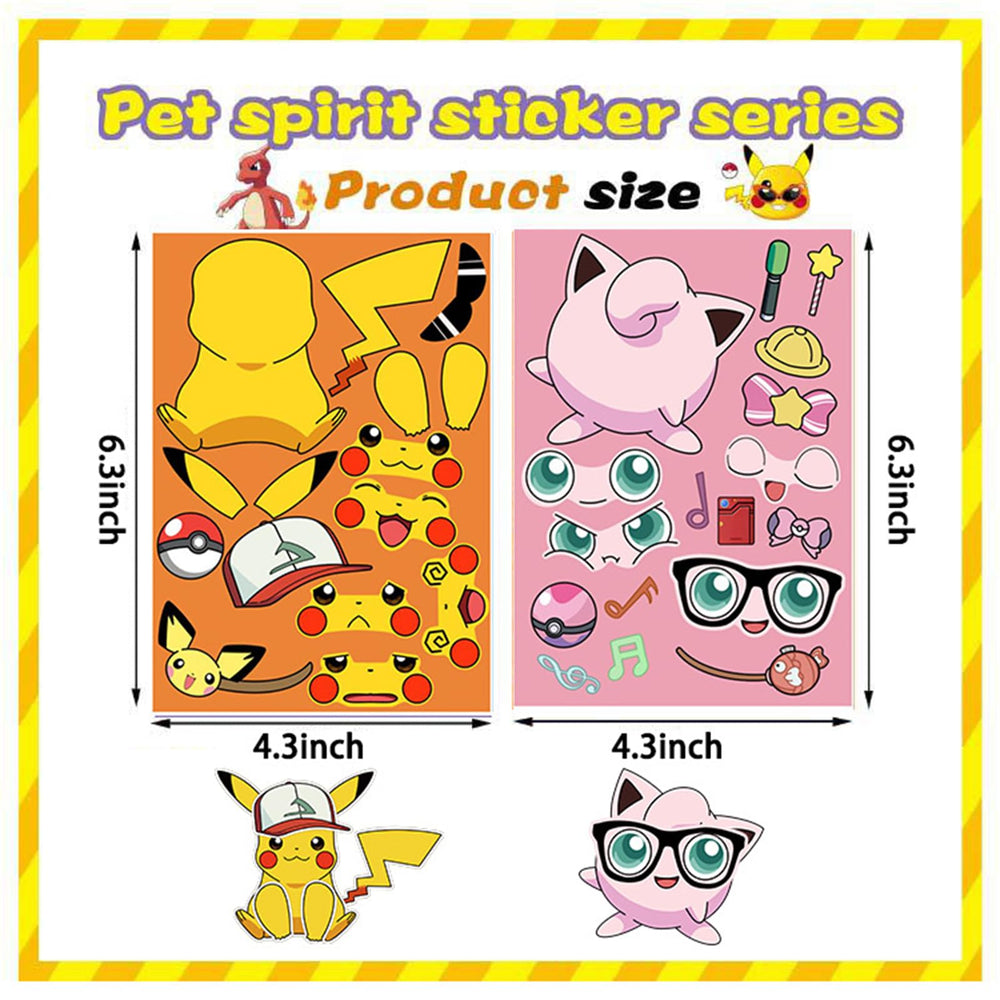 YOUTHSTORE waterproof cartoon pet stickers for outdoor use.