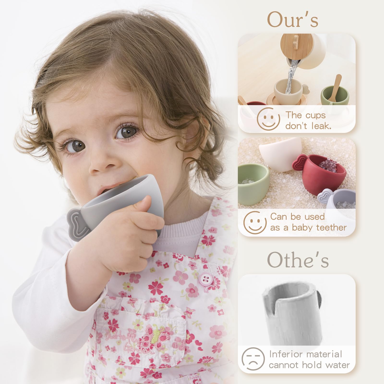 Youuys wooden serving tray creates a real party setup for kids
