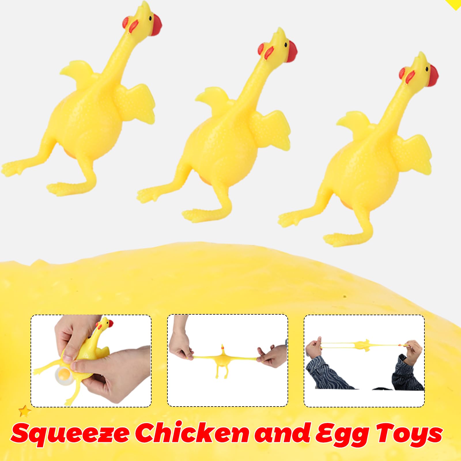 YOYOSTORE clear packaging frames the egg-pop feature for display