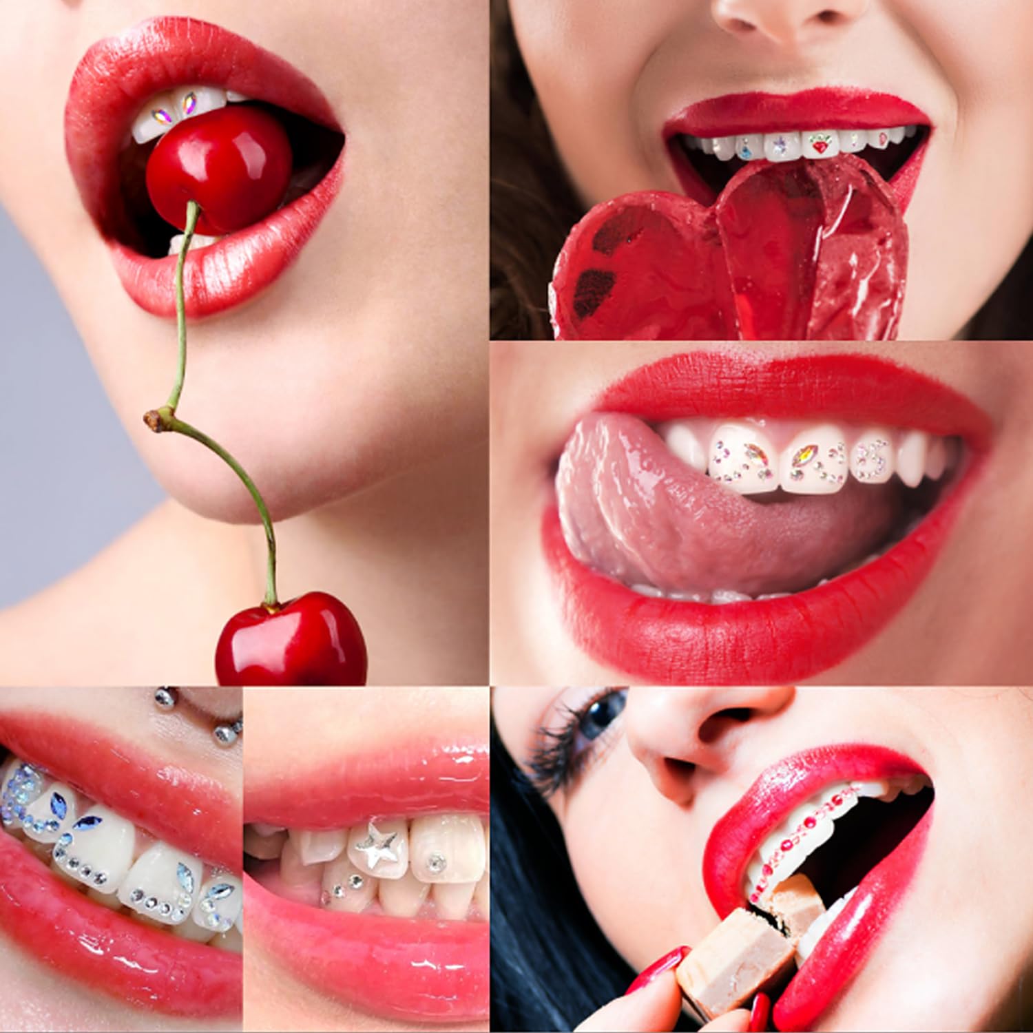YOYOWY Tooth Gem Kit dental micro-brushes enable clean glue application