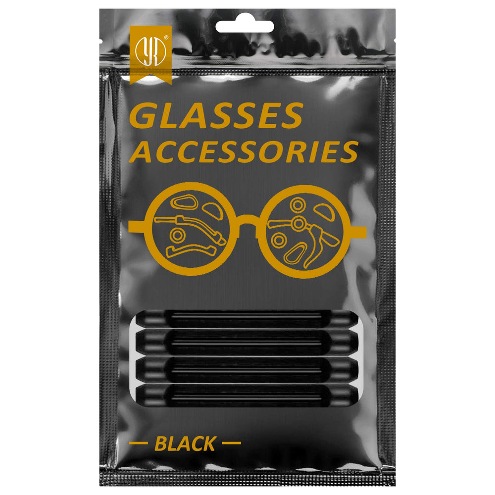 YR holiday-ready packaging with black temple tips