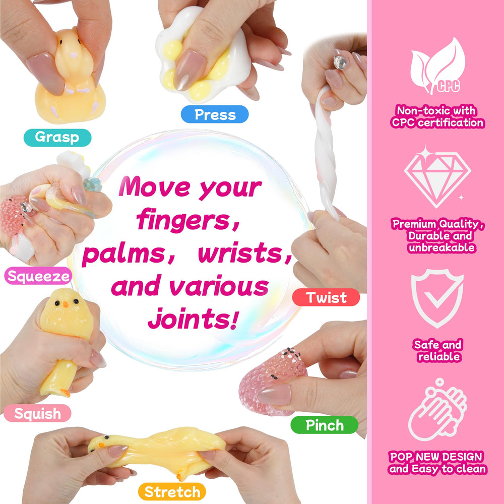 YRSDQueenA kawaii stickers add cute personalization to the set.